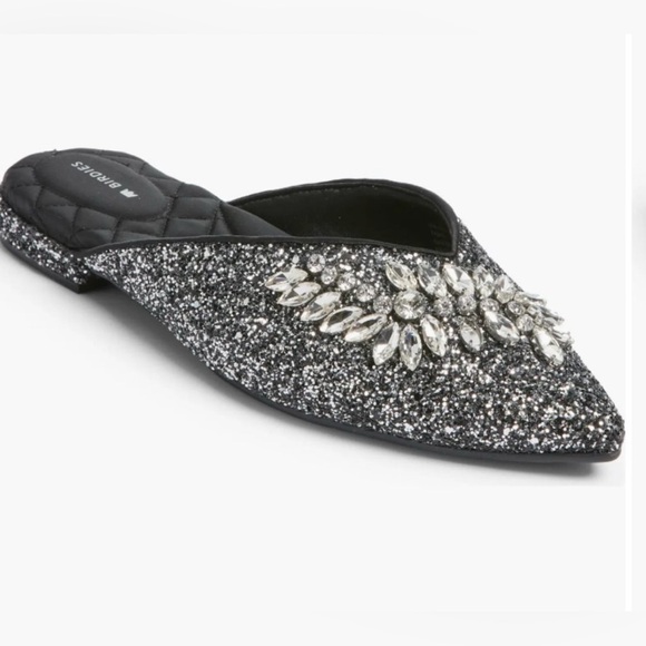 Birdies Shoes - THE SWAN
Jeweled Gunmetal Sparkle 9.5 Birdies